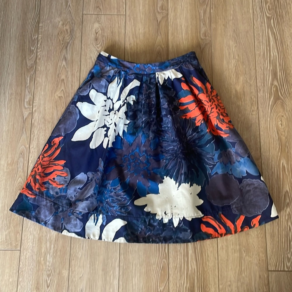 Marimekko for Anthropologie Floral Skirt